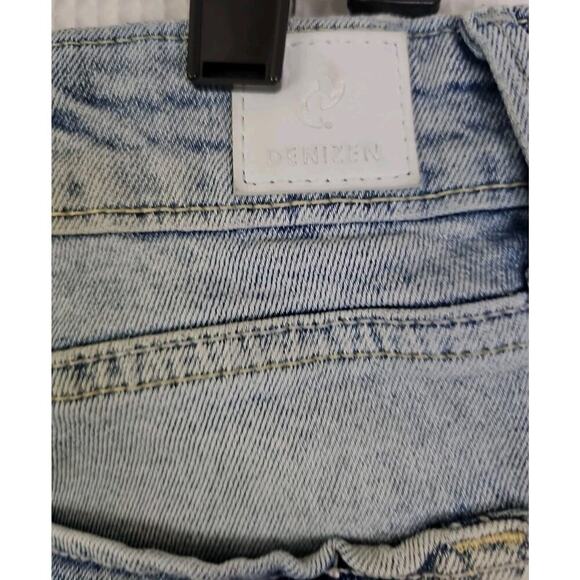 Denizen Levis Shorts Junior’s Size 15 High-rise Shortie Cuffed Light Blue W32. - Picture 11 of 13